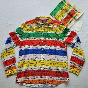 Sezane x JCC Pierro Blouse Top Shirt and Scarf